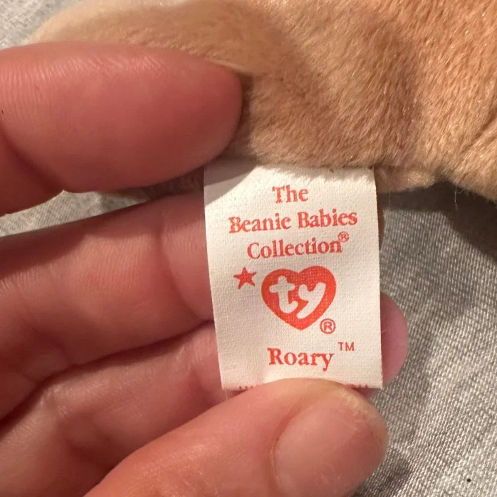 Roary the Lion Ty Beanie Babies NWMT 1999 - Picture 10 of 10